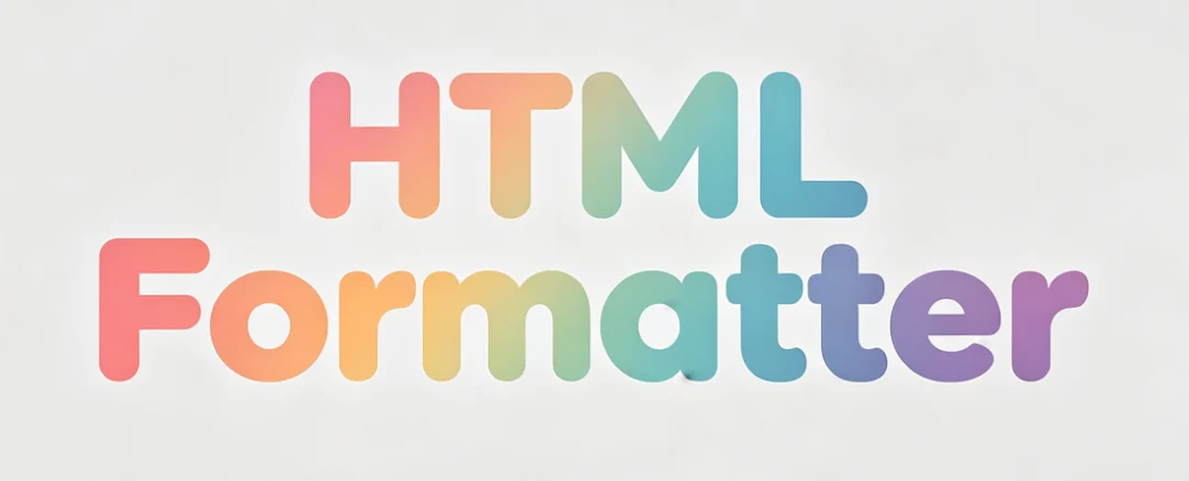 HTML Formatter tool preview