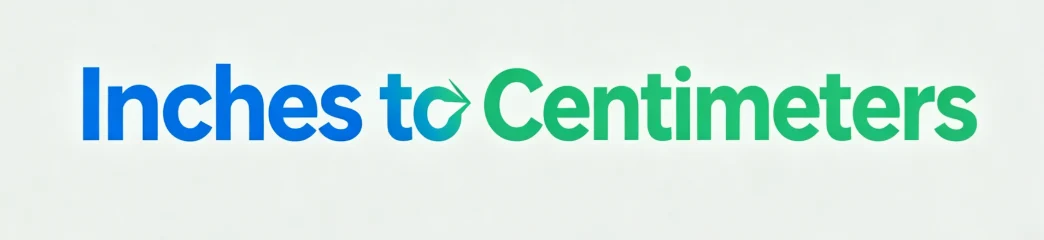 Inches to Centimeters tool preview