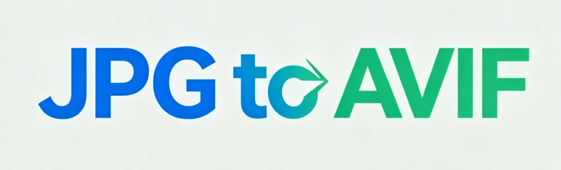 JPG to AVIF tool preview