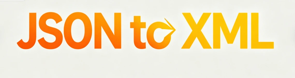 JSON to XML tool preview