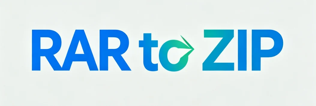 RAR to ZIP tool preview